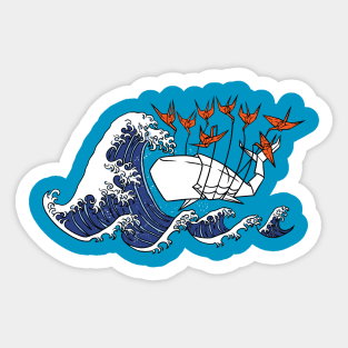 Swell Whale Sticker